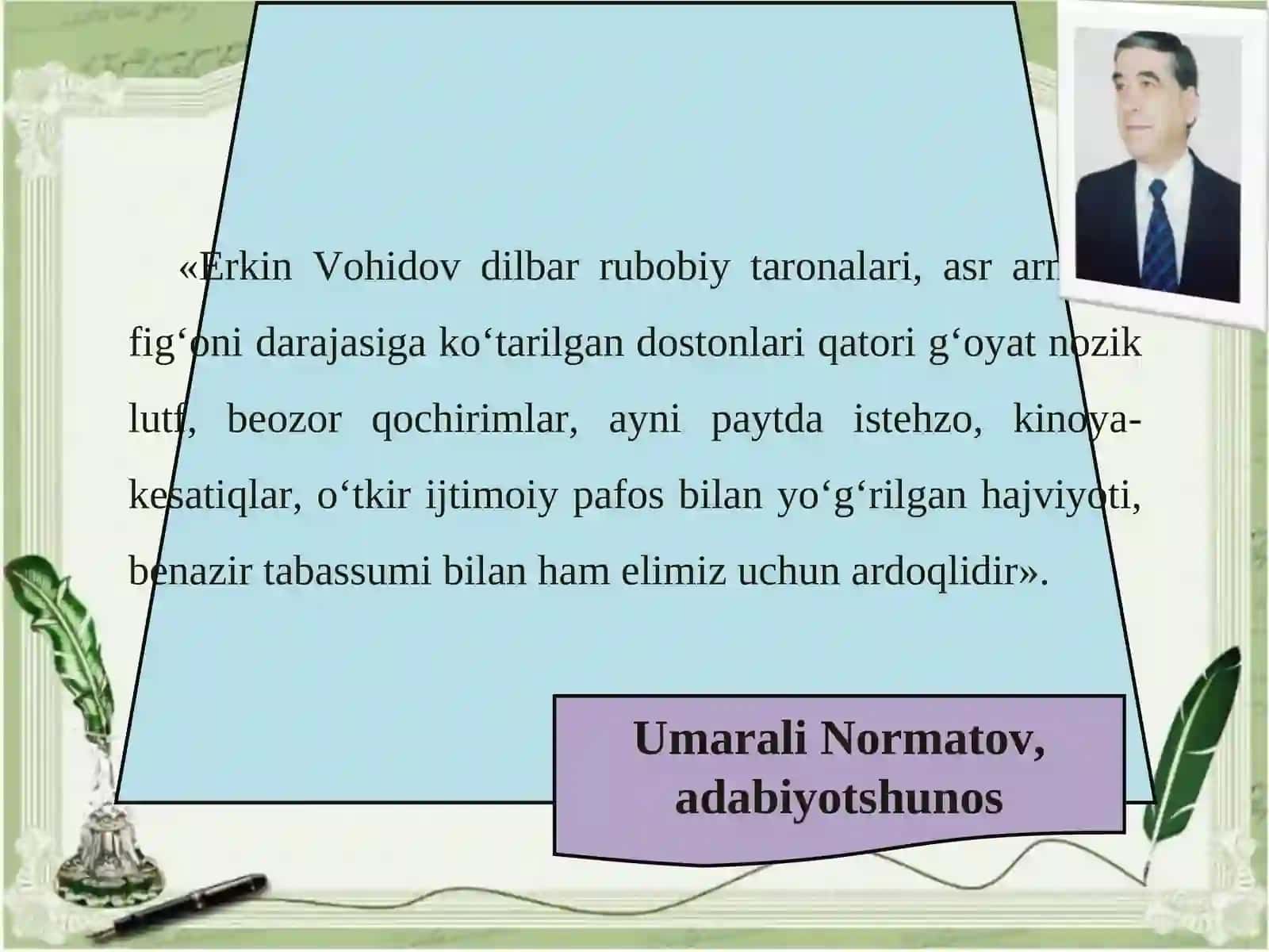 11-sinf Erkin Vohidov hayoti va ijodi 3