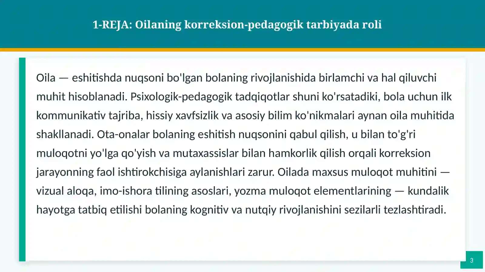 Eshitishda nuqsoni bo'lgan bolalarning korreksion-pedagogik tarbiyasida oila, maktab va mahalla hamkorligi 3