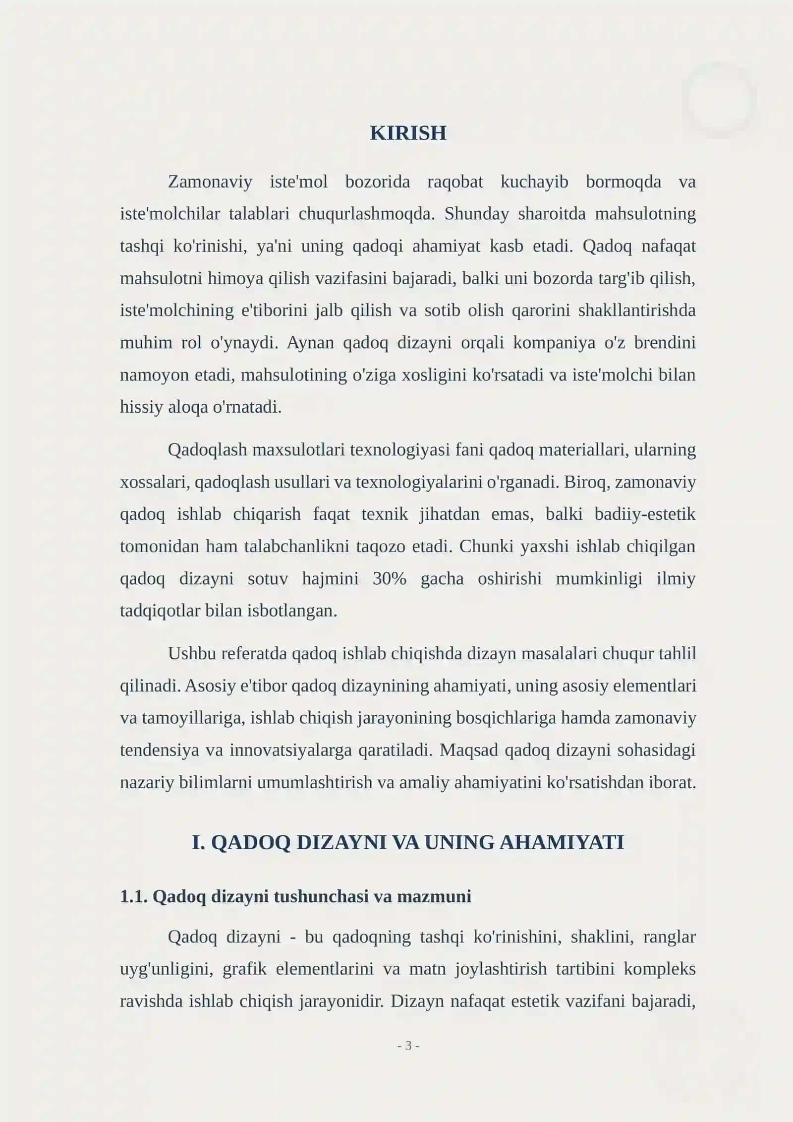 QADOQLASH MAXSULOTLARI TEXNOLOGIYASI 3