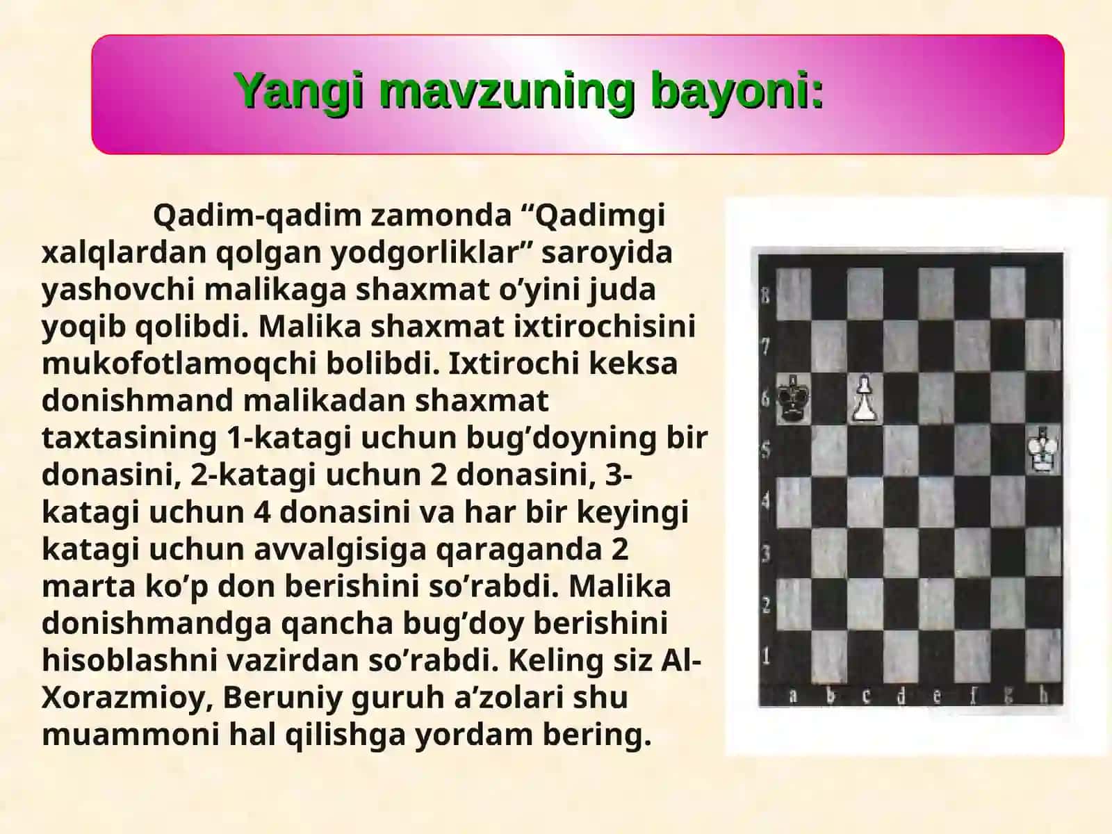 Geometrik progressiya dastlabki nta hadining yig’indisi 3