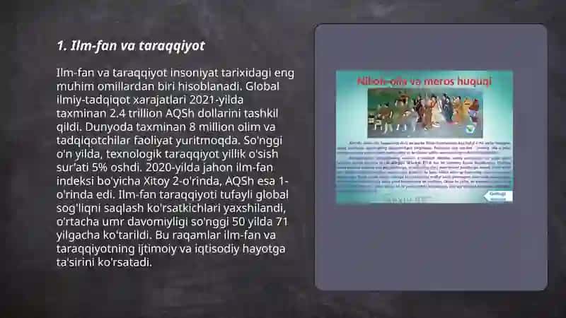 Ilm-fan va taraqqiyot 3