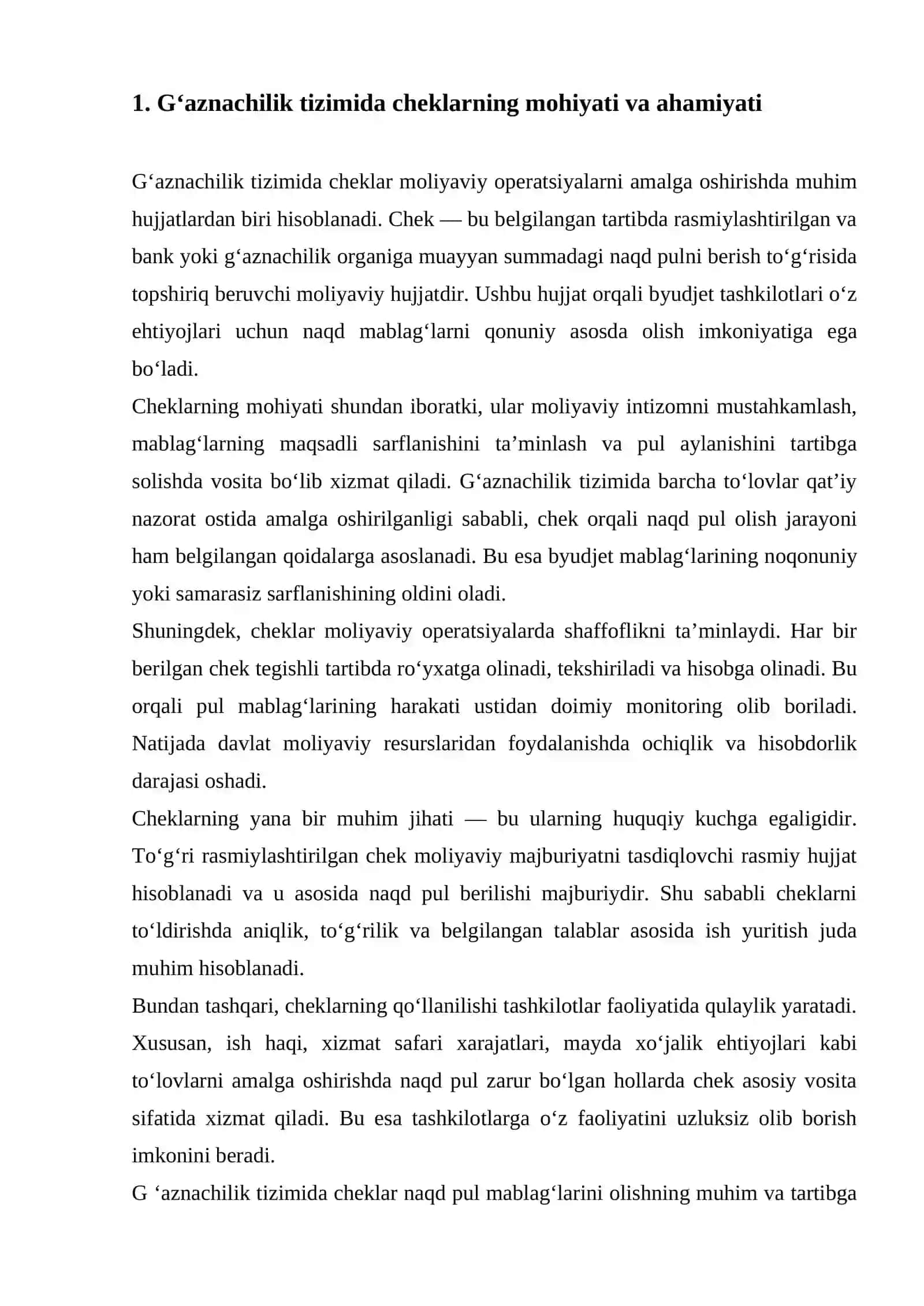 G'aznachilikdacheklar bo'yicha naqd pul olish qoidalari 3