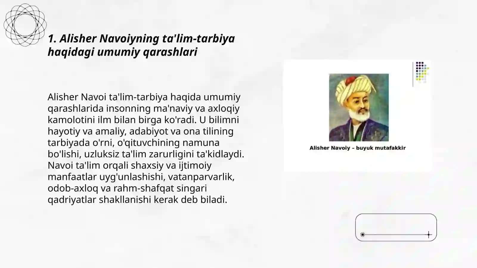 Alisher Navoiyning pedagogik qarashlari 3