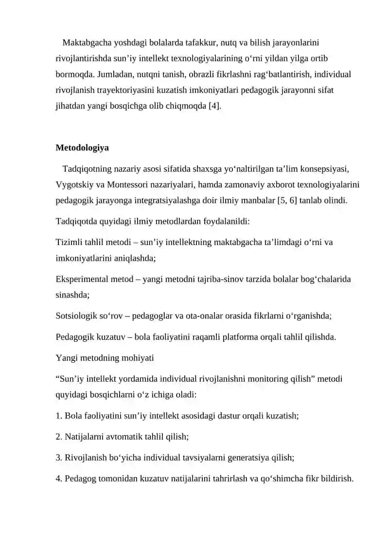 Maktabgacha Ta’lim Tizimida Axborot Texnologiyalaridan Foydalanishning Samarali Foydalanish Usullari 3