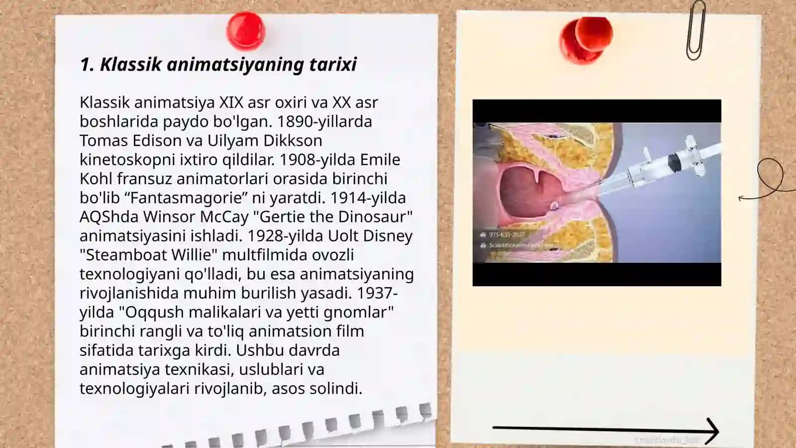 Klassik animatsiya usullari 3