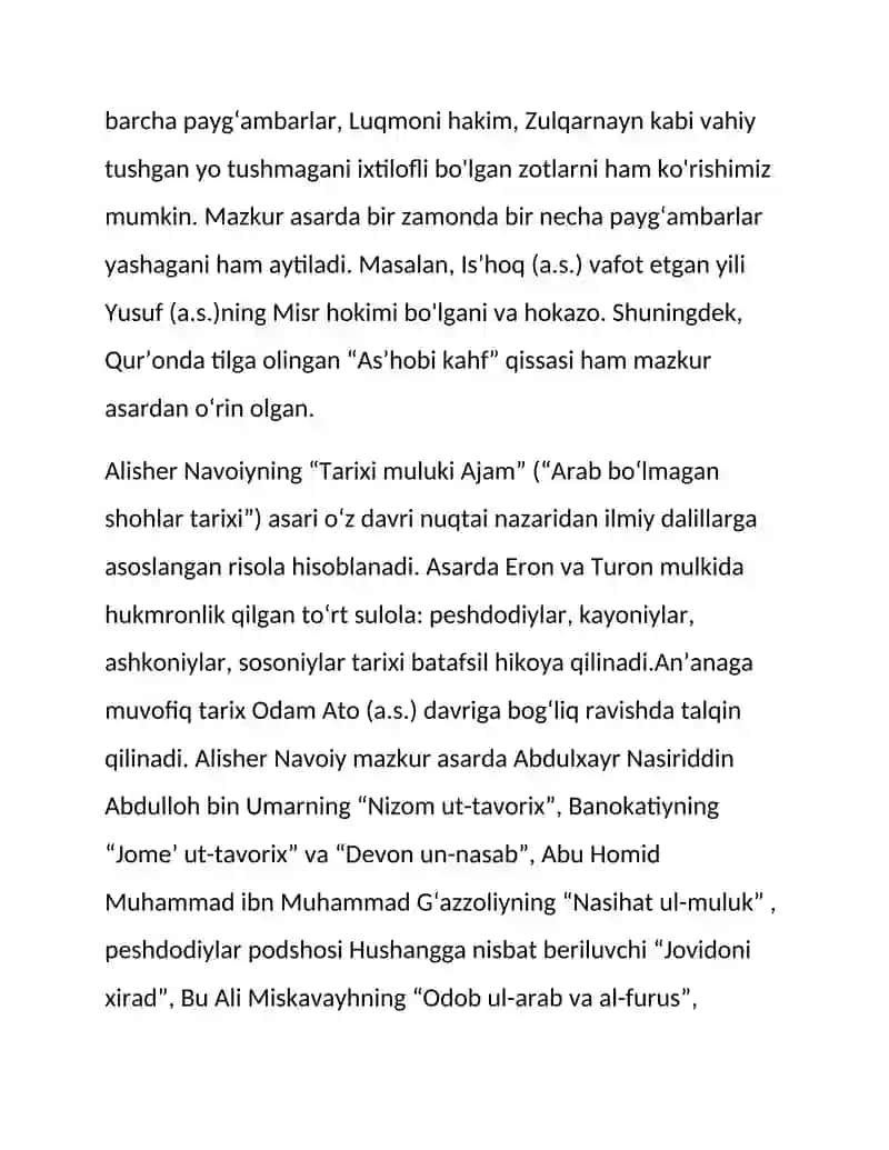 Navoiyning tarixiy asarlari 3