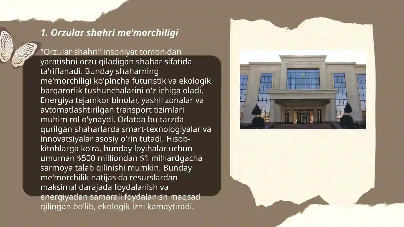 Orzular shahri me'morchiligi 3