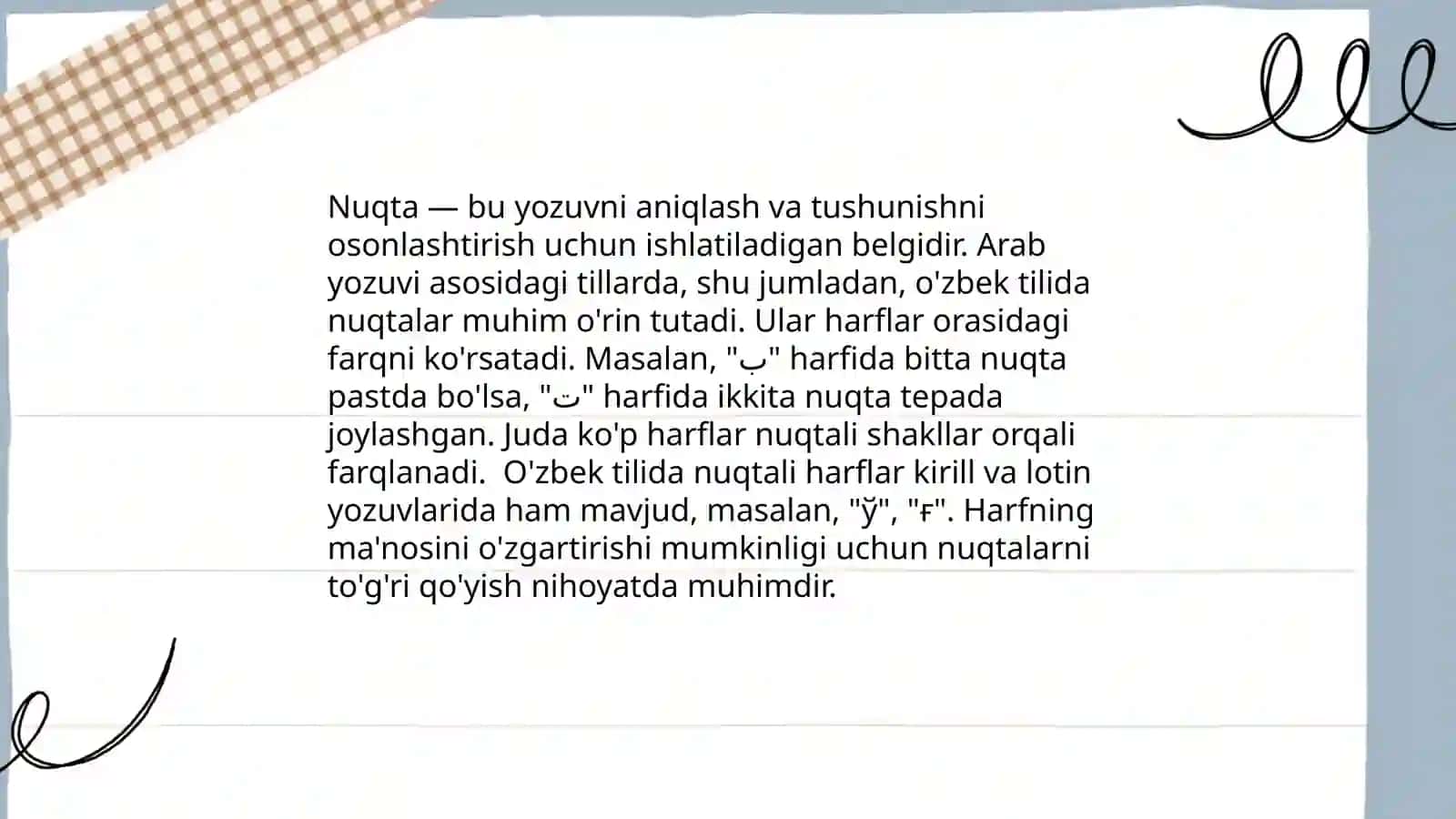 Punktuatsiya 3