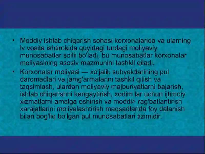 Korxona moliyaviy aktivlarini samarali boshqarish yo‘llari 3