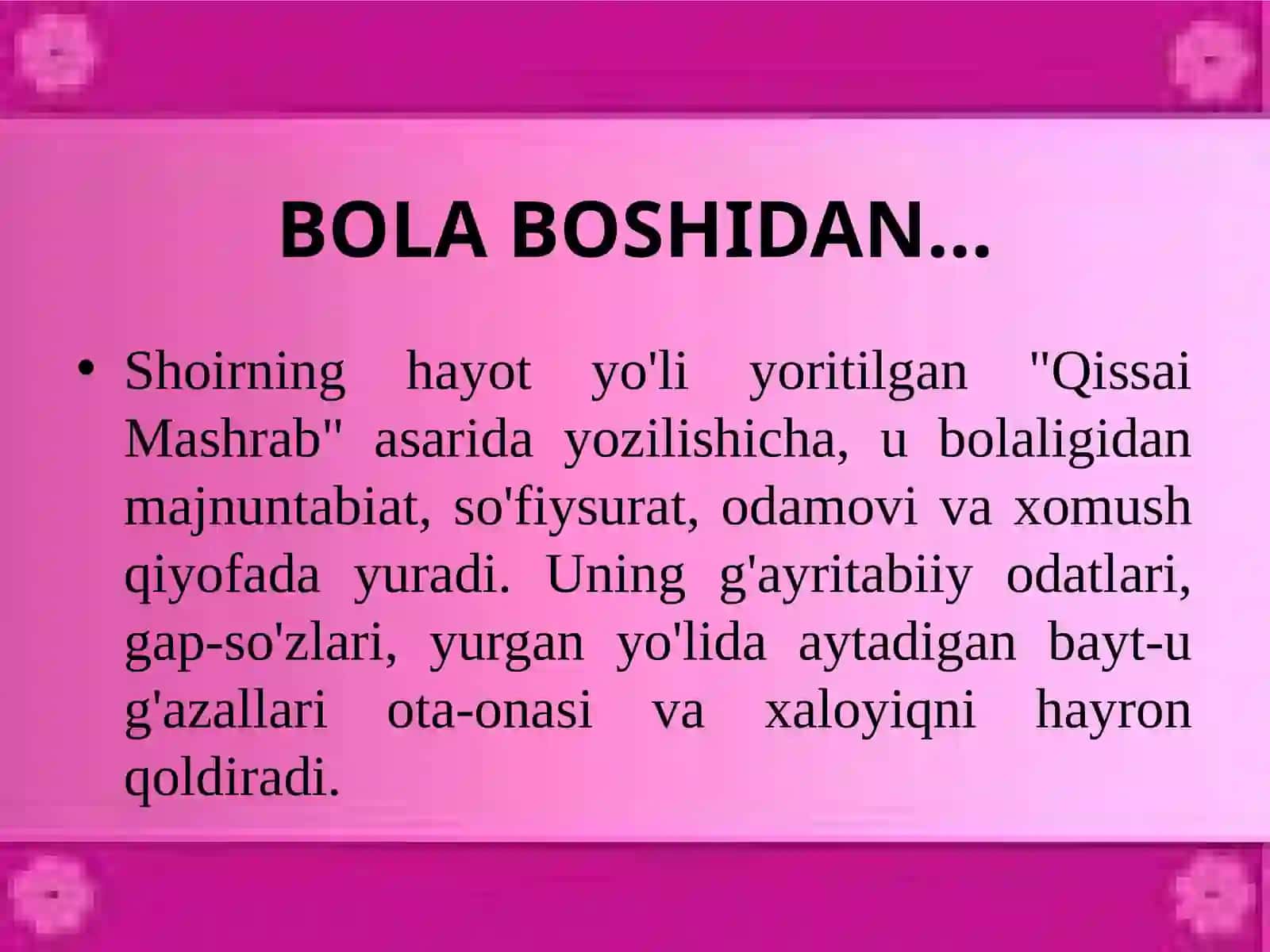 BOBORAHIM MASHRAB (1653-1711) 3