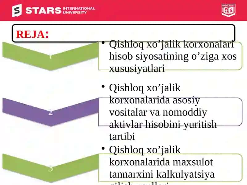 Qishloq xo’jalik korxonalarining buxgalteriya hisobi 3