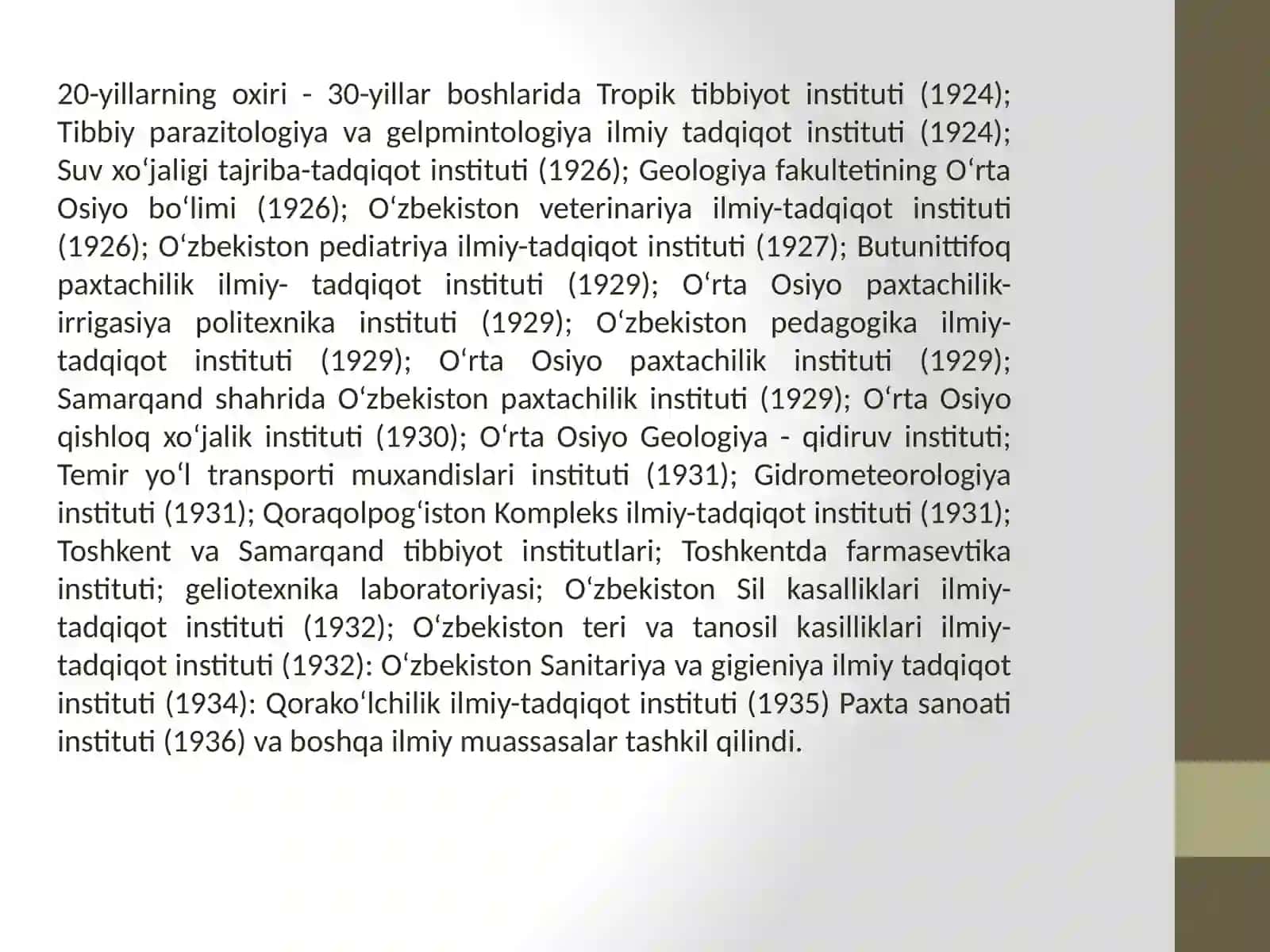XX asrning birinchi yarmida ilmiy-texnika taraqqiyoti 3