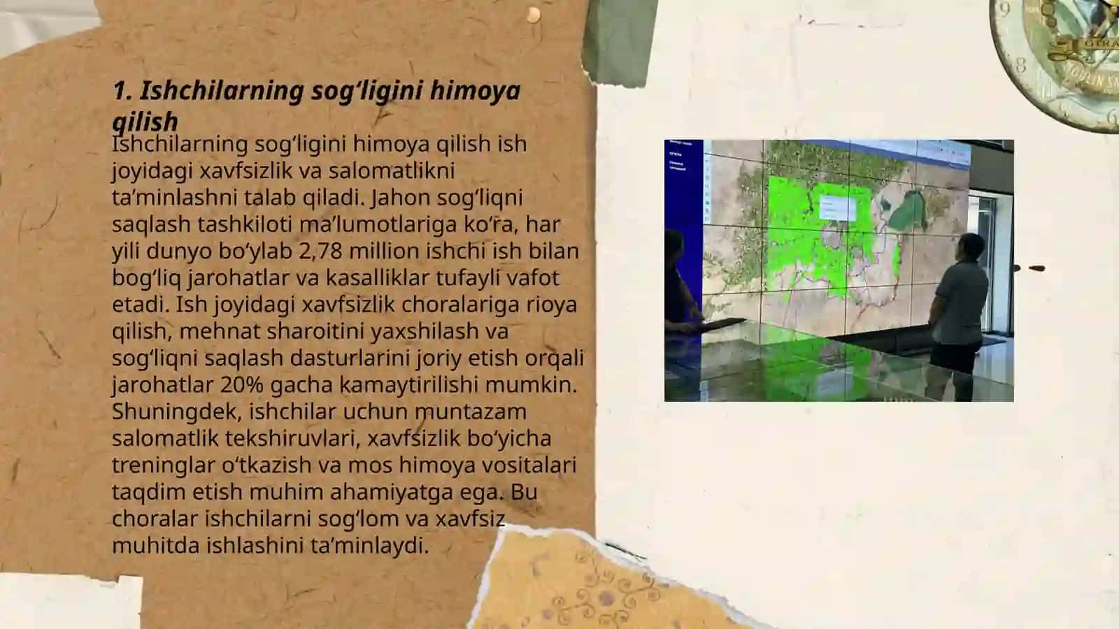 Sanoat korxonalari ishchilariga tibbiy sanitariya xizmatlari kórsatish 3