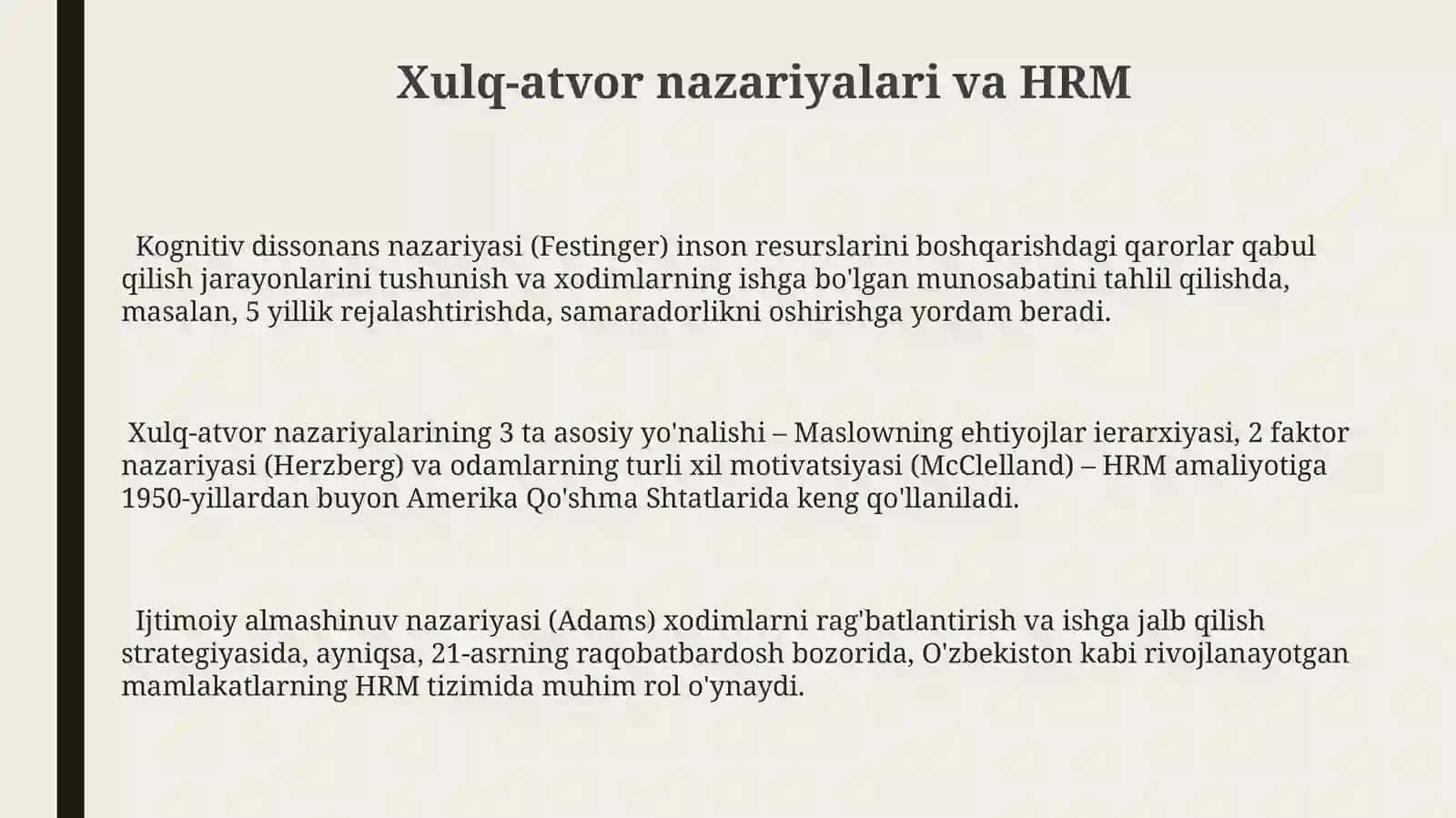 Inson resurslarini boshqaruvining nazariy asoslari 3
