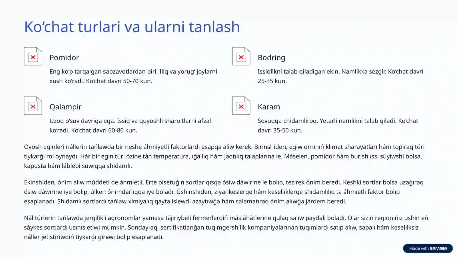 Palız eginleri nállerin egiw texnologiyası 3
