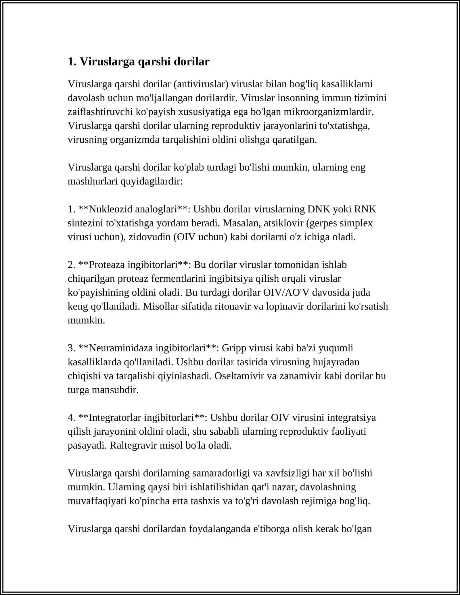 GIJJALARGA QARSHI, VIRUSLARGA QARSHI VA ZAMBURUGʻLARGA QARSHI VOSITALAR 3