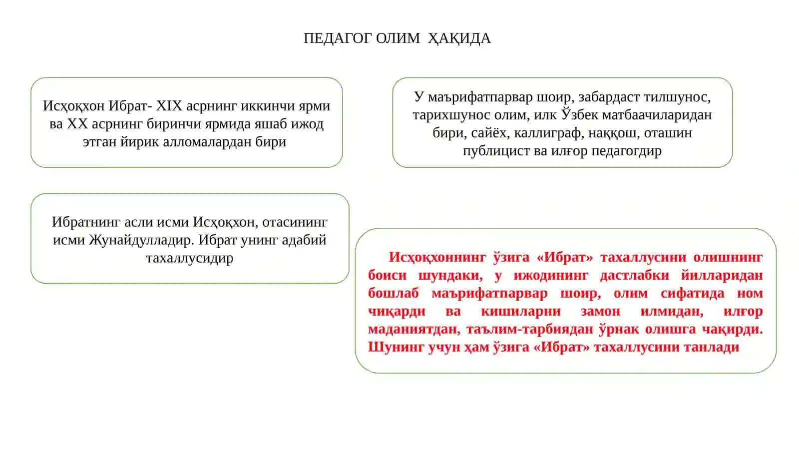 ХХ аср бошларида Туркистонда маориф янги тизимининг ташкил этилиши ва педагогик ғоялар. 3