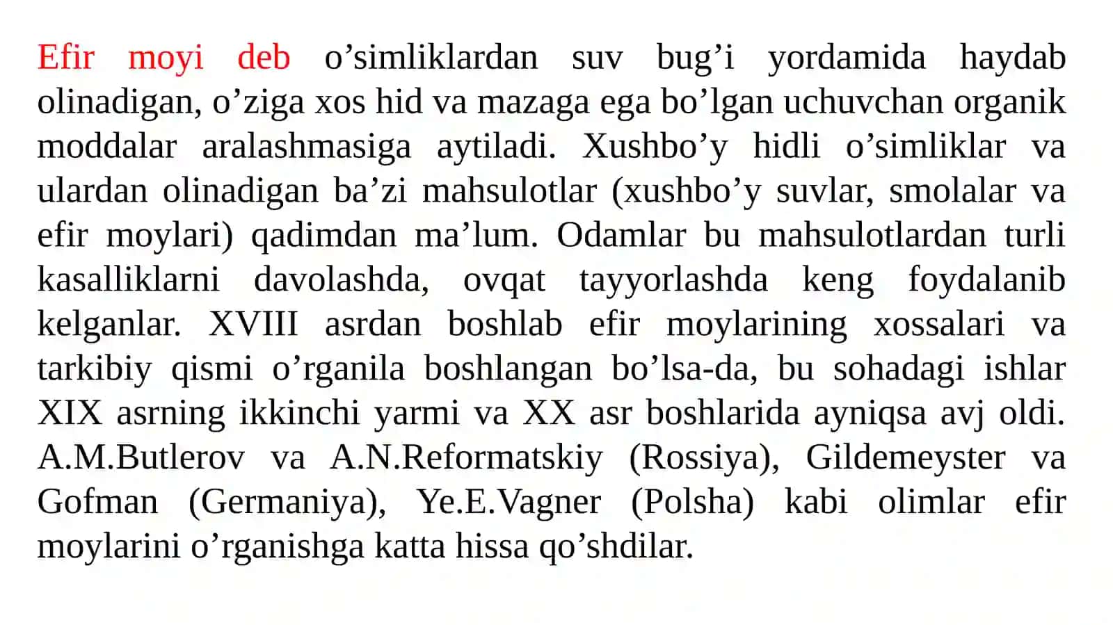 Efir moyli o’simliklarning shifobaxshlik hususiyatlari 3