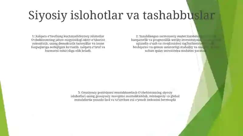 Òzbekistonning Halqaro Reytinglardagi Kòrsatgichlarini Kòtarishning Tarixiy Va Siyosiy Ahamiyati 3
