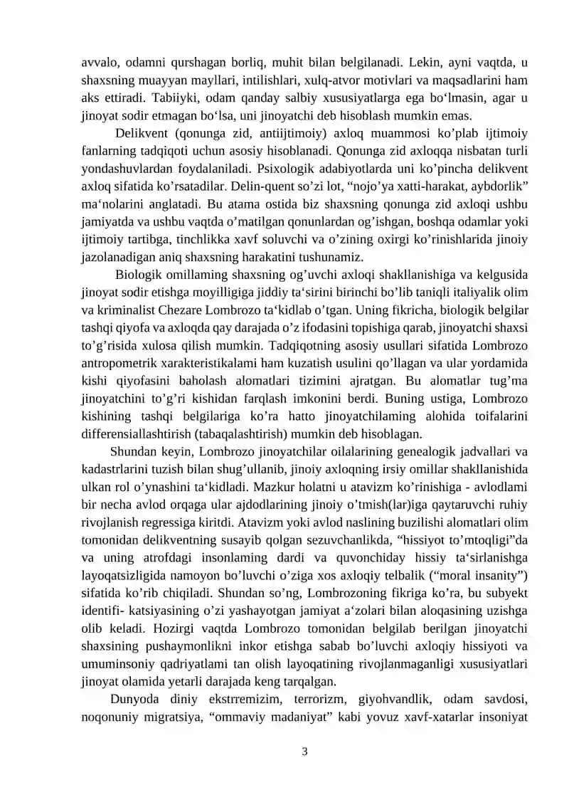 DELIKVENTLIK 13-16 YOSHLI BOLALARDA RIVOJLANISH SABABLARI 3