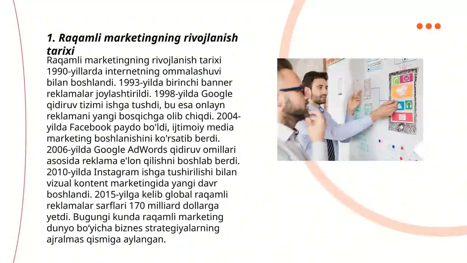 Raqamli marketingning rivojlanishi vа kеlаjаgi 3