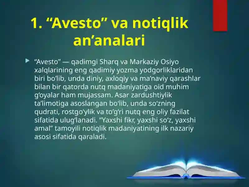 Sharq va Markaziy Osiyoda notiqlik tarixi 3