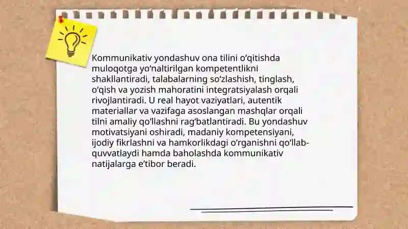 Ona tilini oʻqitishda qoʻllaniladigan zamonaviy metodlar 3