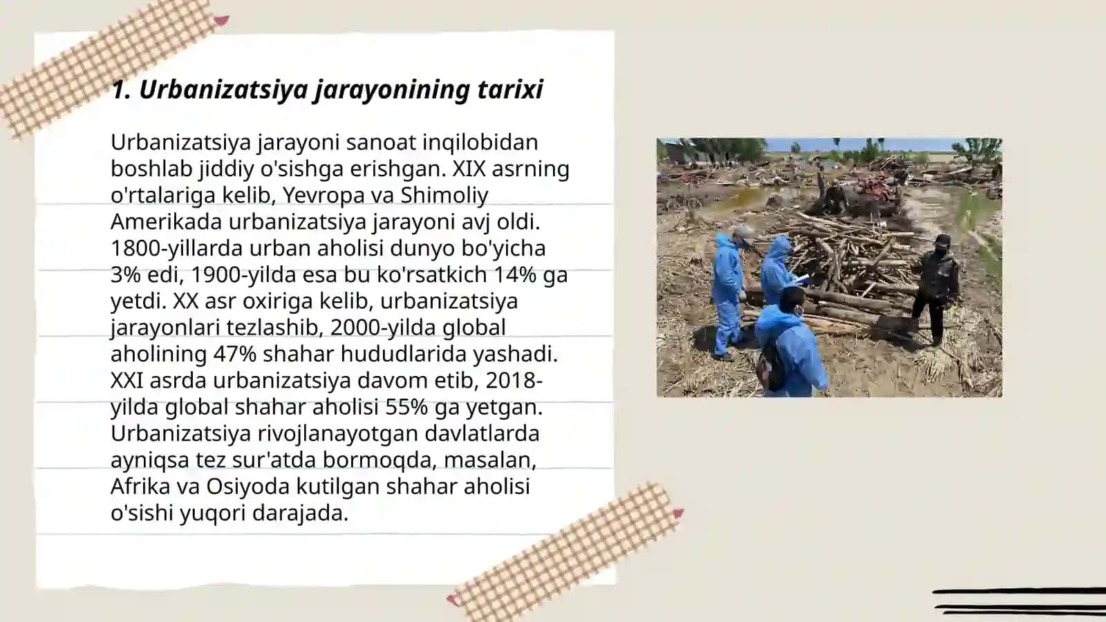 Urbanizatsiya jarayoni va ekologik muammolari 3