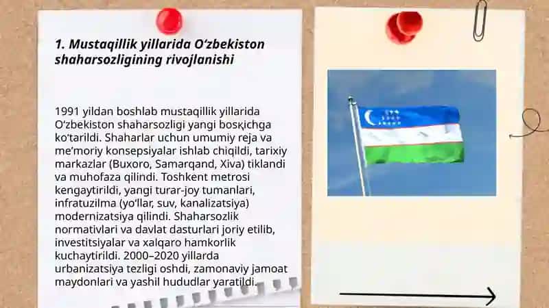 Mustaqillik yillarida binokorlik va meʼmorchilik 3