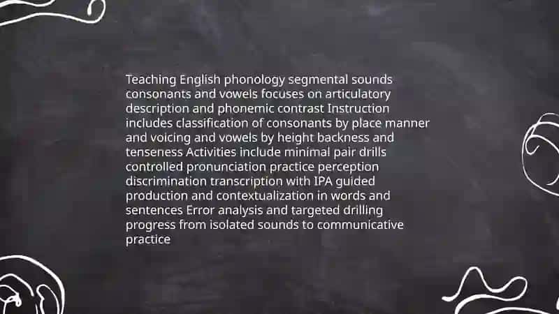 Teaching language system elements 3