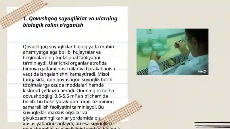 Biologik suyuqliklarning qovushqogʻligi 3