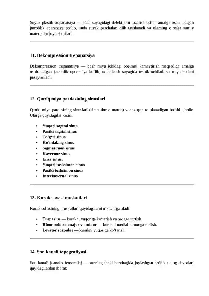 Operativ jarrohlik va topografik anatomiya 3