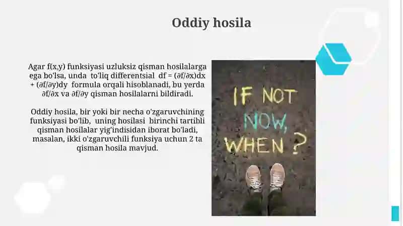 Oddiy hosila 3