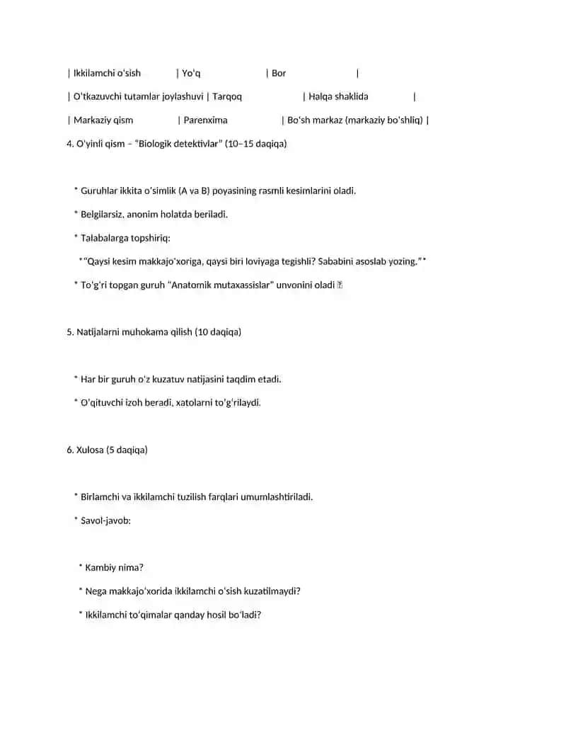 O'simliklar fiziologiyasi 3