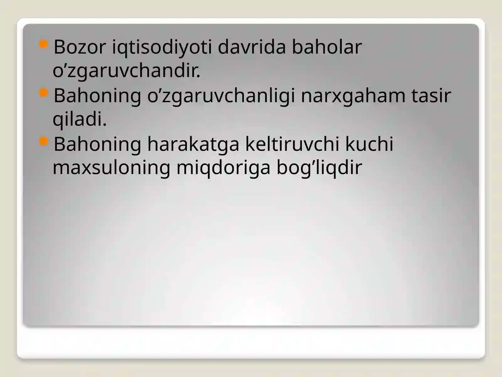 Ijtimoiy sohada baholar va subsidiyalar 3