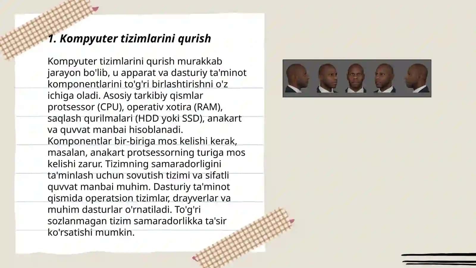 Kompyuter tizimlarini qurish 3
