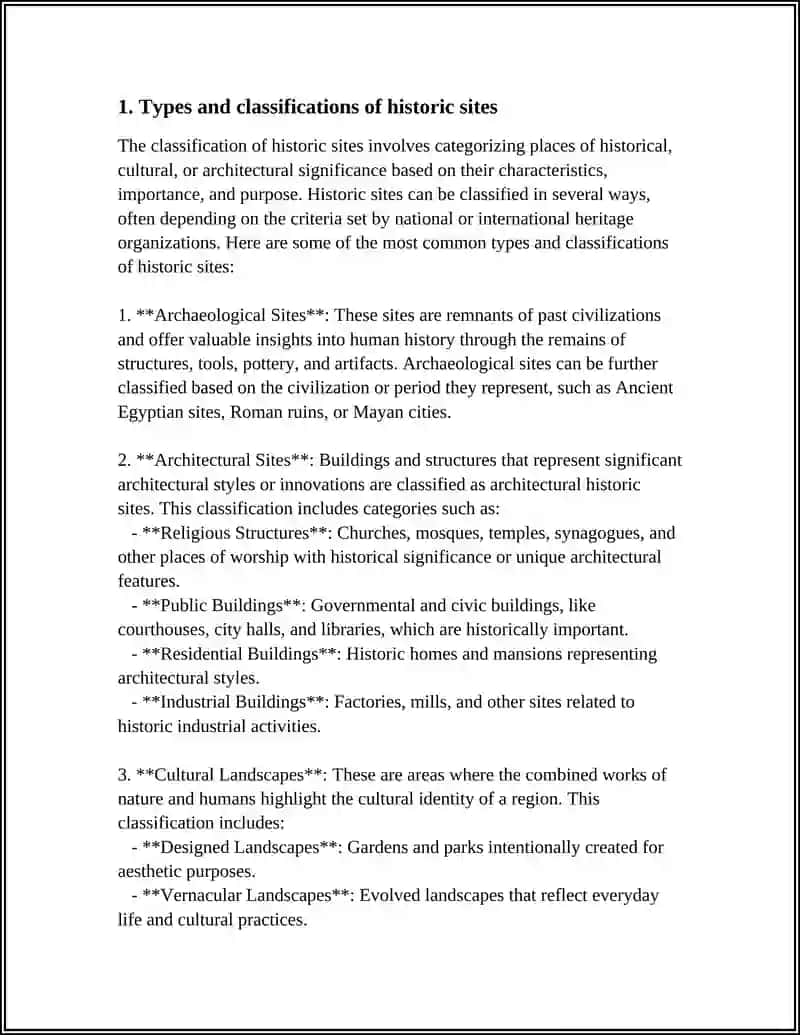 MUSTAQIL ISH: Theme: HISTORIC SITES 3
