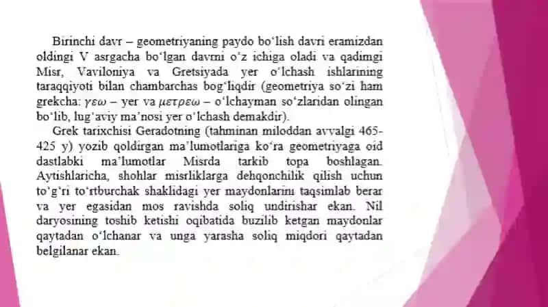 Geometrik figuralar 3