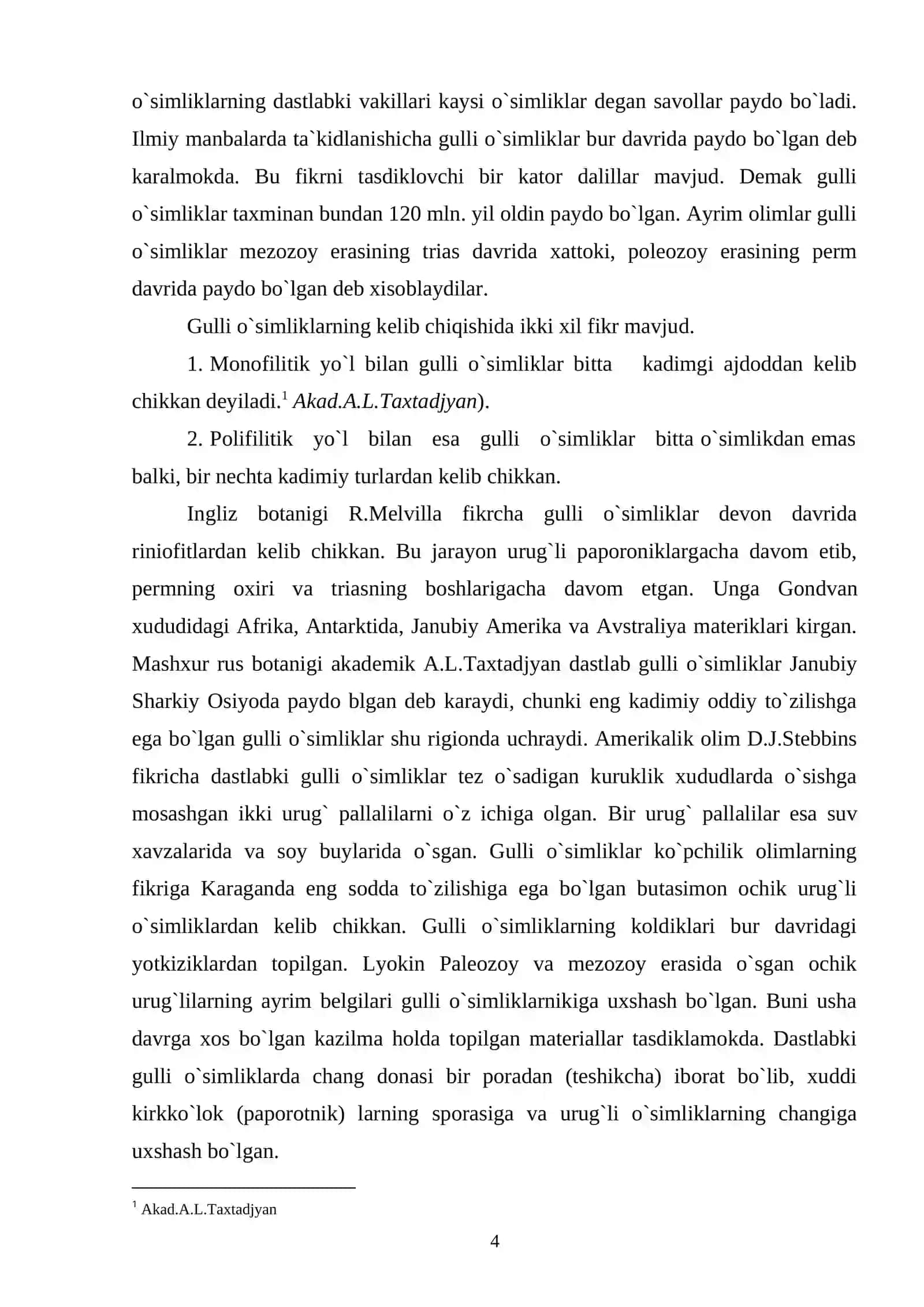 Yalpizdoshlar oilasi, tur tarkibi, biologiyasi va ekologiyasi 3
