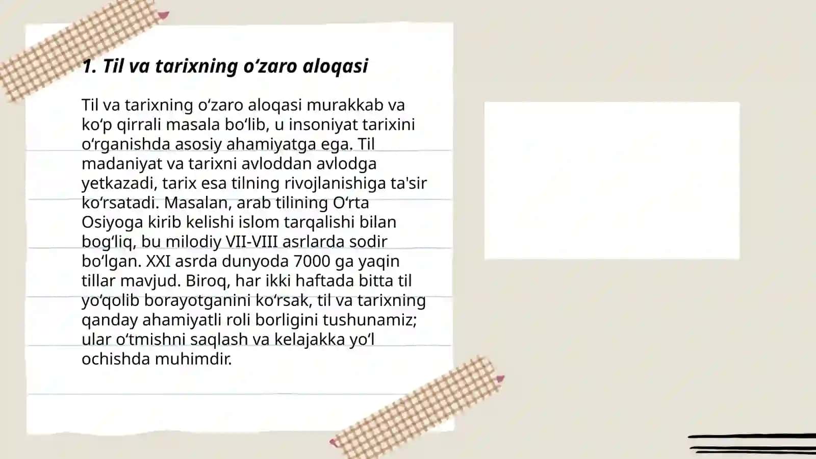 Tilshunoslik masalalarini oʻrganishda tarixning ahamiyati 3