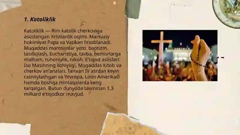 Xristianlikdagi oqimlar 3