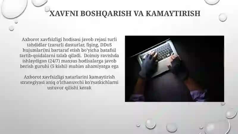 Axborot xavfsizligini ta'minlash 3