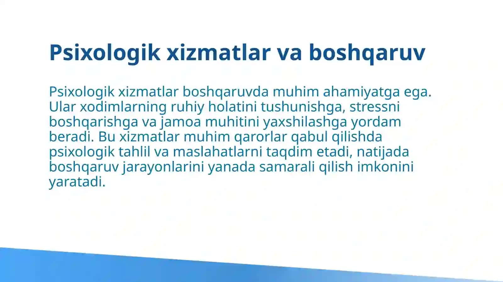 Boshqaruv sohasida psixologik xizmat 3