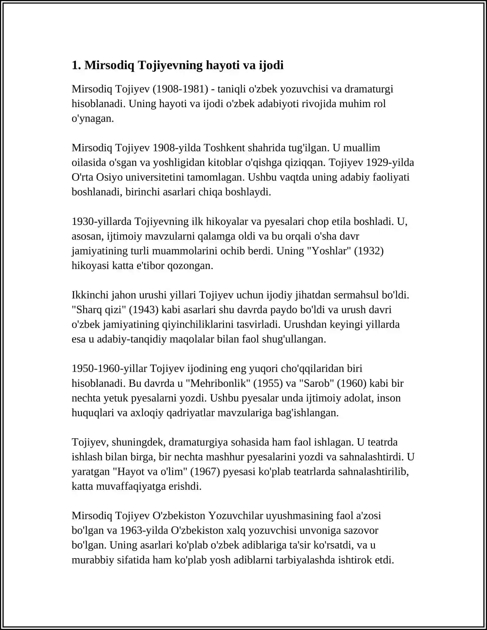 MIRSODIQ TOJIYEV VA OʻZBEK SINFONIYASI 3