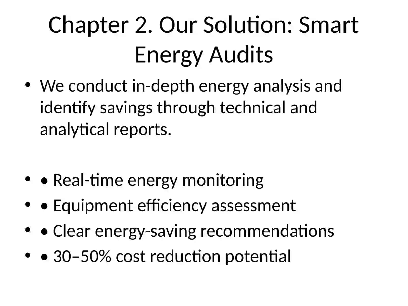Energy Saving — Managing the Future 3
