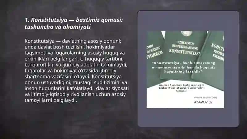 Konstitutsiya - baxtimiz qomusi 3