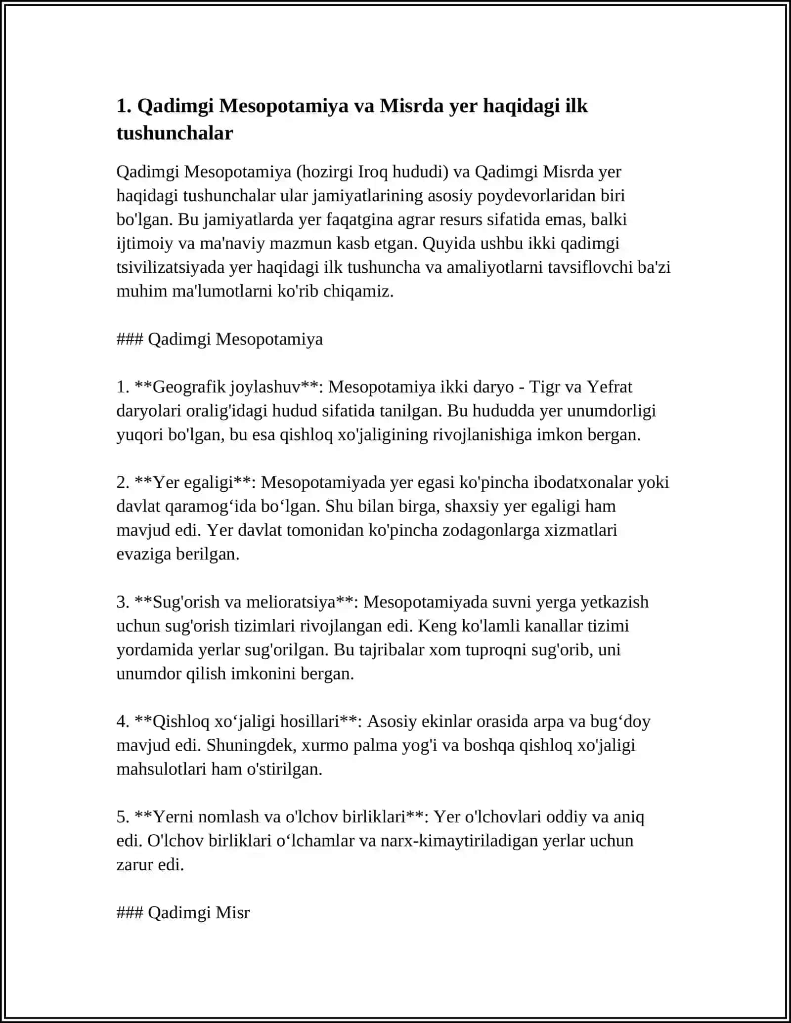YER HAQIDABILIMLARNING RIVOJLANISH TARIXI 3