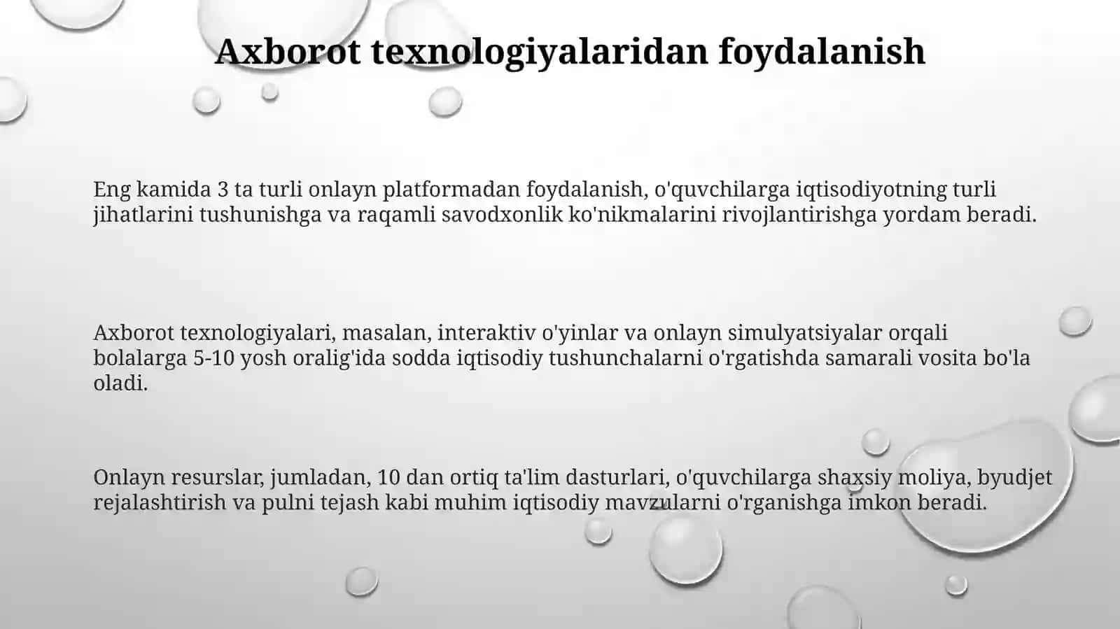Boshlanĝich sinfóquvchilaridaiqtisodiysavodxonliknishakllantirish 3