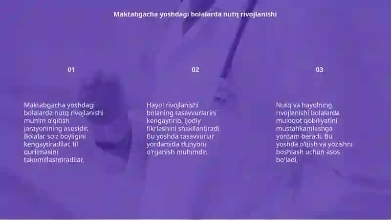 Maktabgacha yoshdagi bolalarda nutq va hayolning rivojlanishi 3