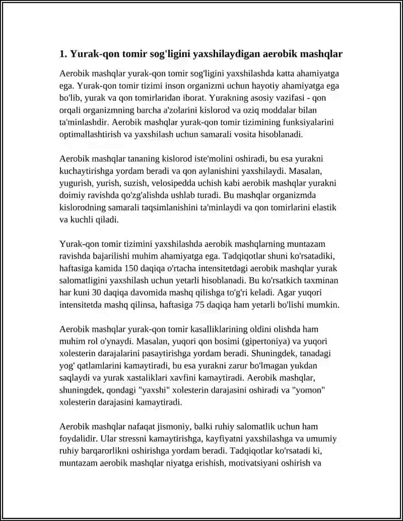 INSON SALOMATLIGIGA IJOBIY TA'SIR KORSATUVCHI MASHQLAR 3